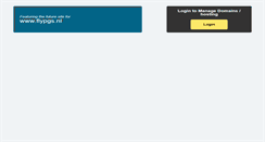 Desktop Screenshot of flypgs.nl
